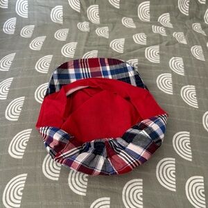 Red and Plaid  Hat
